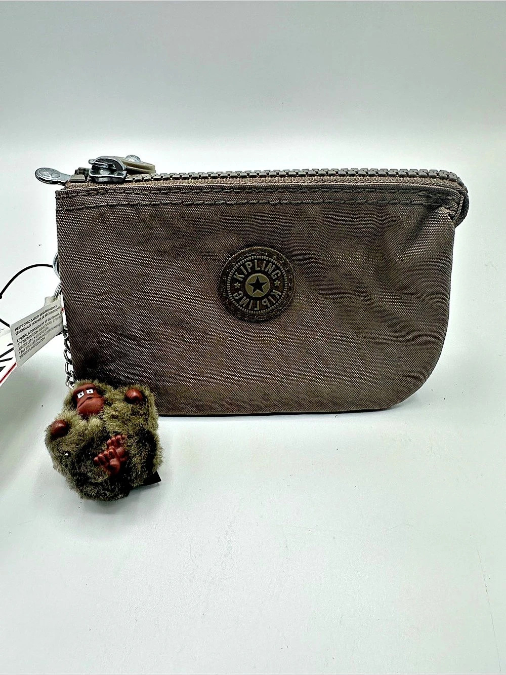 Kipling Brown Cosmetic Pouch